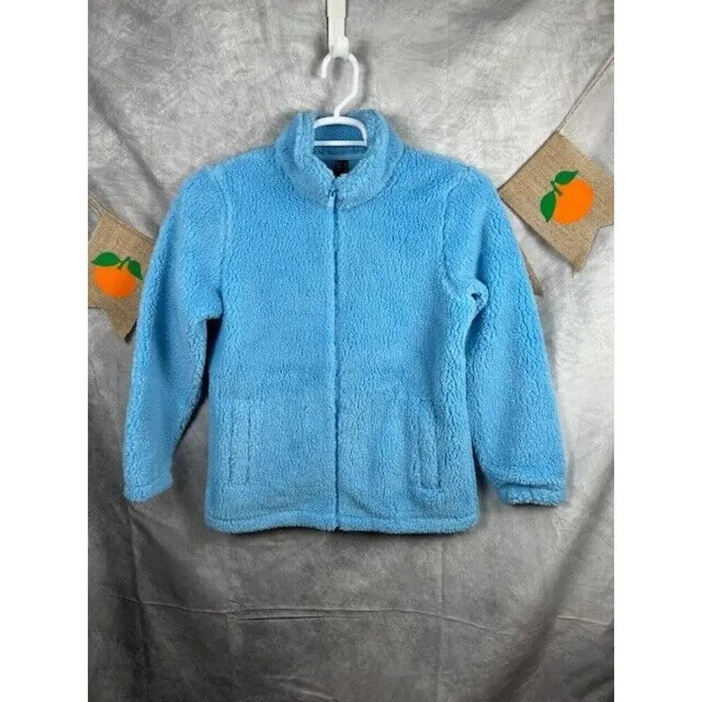 Men's Fleece Jacket Full-Zip Stand Collar Winter Warm Casual Work Outwear Small